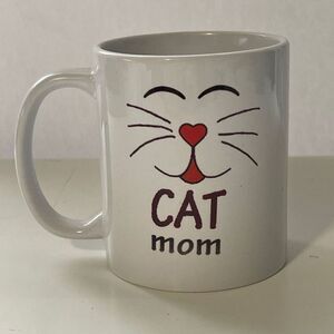 Cat Mom White 6 oz Coffee/Tea Mug‎